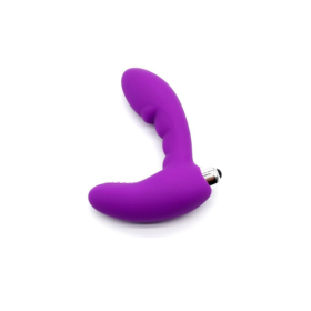 Vibromasseur anal violet stimulateur de prostate Pocket Pleasure + 1 dosette lubrifiant